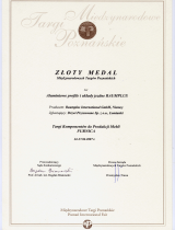 Złoty Medal Międzynarodowych Targów Poznańskich DESIGNMEBEL